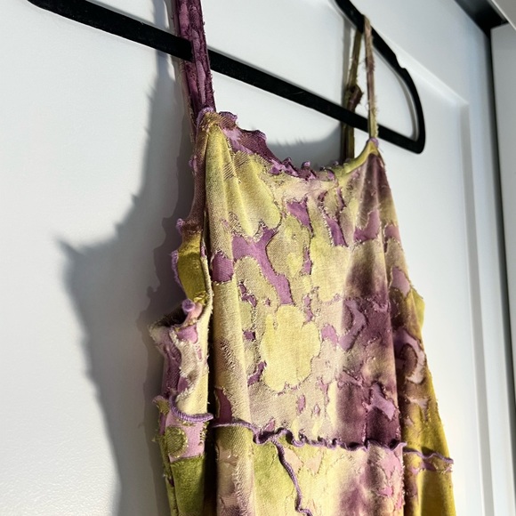 VINTAGE URBAN OUTFITTERS FAIRY FIT AND FLARE DRESS W/ ADJUSTABLE STRAPS - Picture 4 of 5